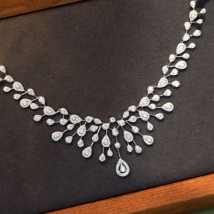 Diamond Chandelier Necklace
