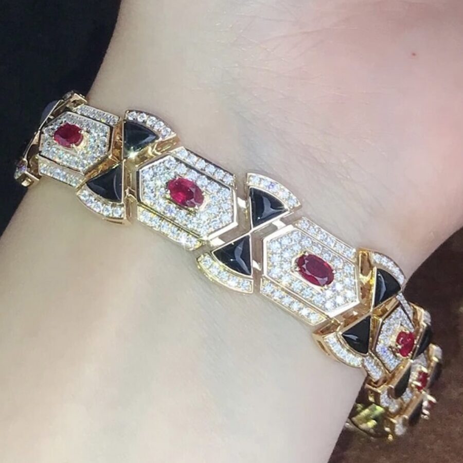 Ruby and Diamond Bracelet